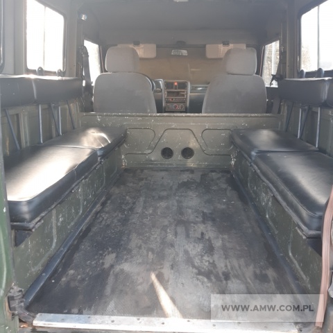 Samochód ciężarowo-osobowy wysokiej mobilności HONKER 2000/2N (bez silnika - zdemontowany, przebieg: 131 516 km) 